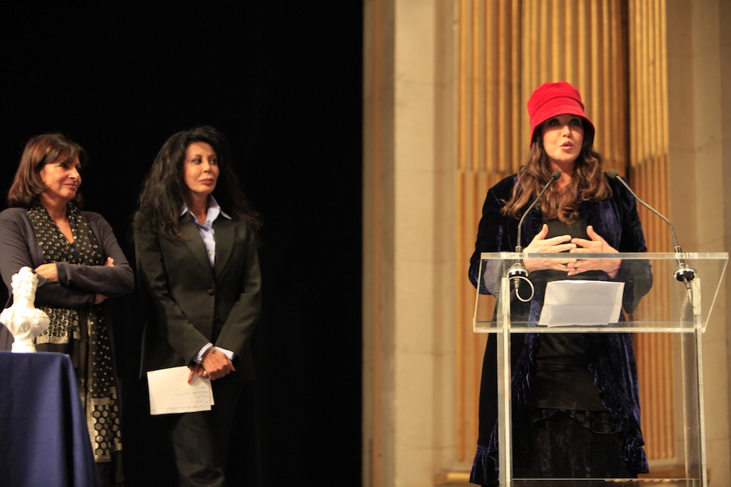 Anne Hidalgo, Yamina Benguigui et Isabelle Adjani - © Henri Garat/Mairie de Paris