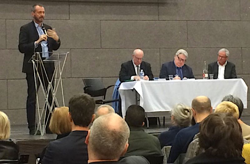 Valenciennes, 15/03/2017 - J. Macé Scaron, Ch. Coutel, P. Kessel, Th. Lepoint